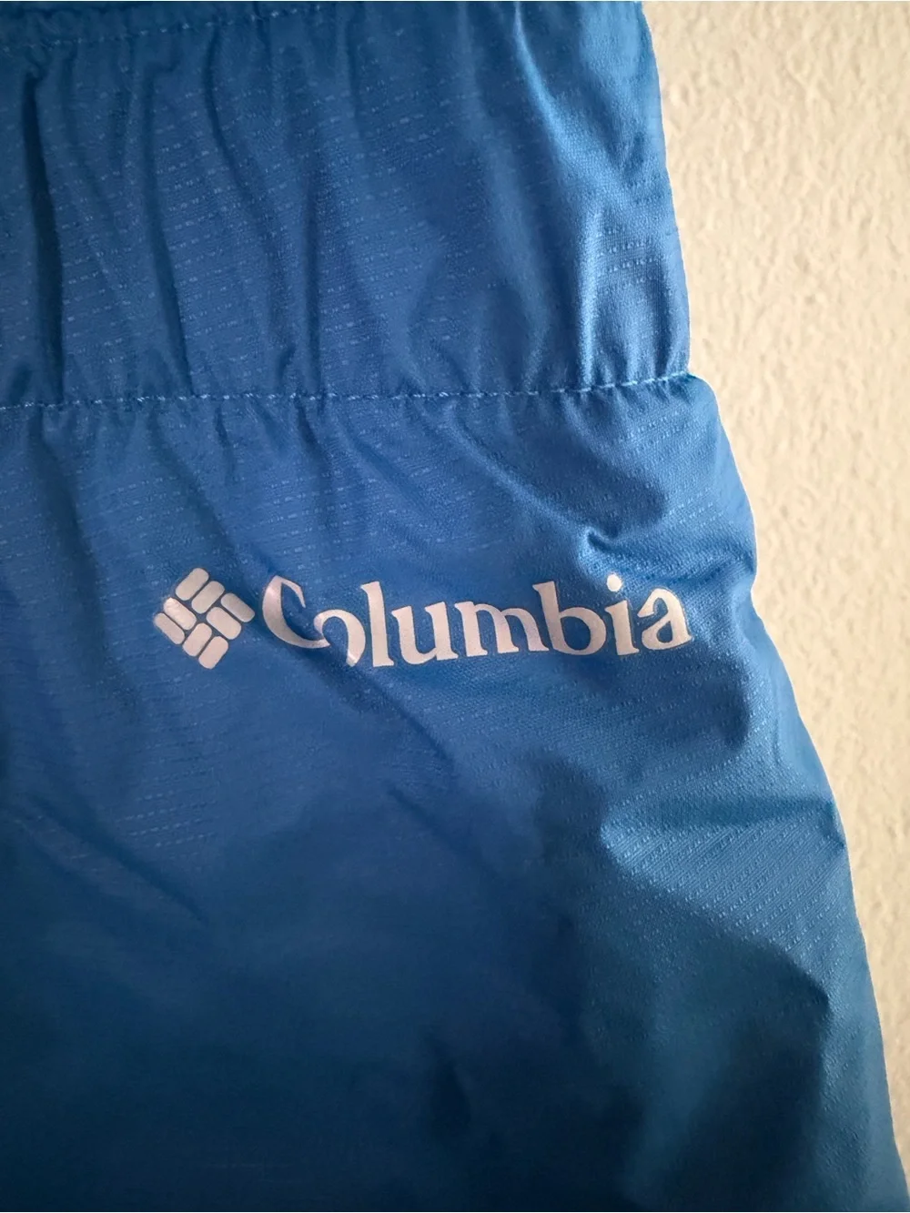 Columbia Blue Snow Bib Ski Pants Solid Logo 18-24 Months